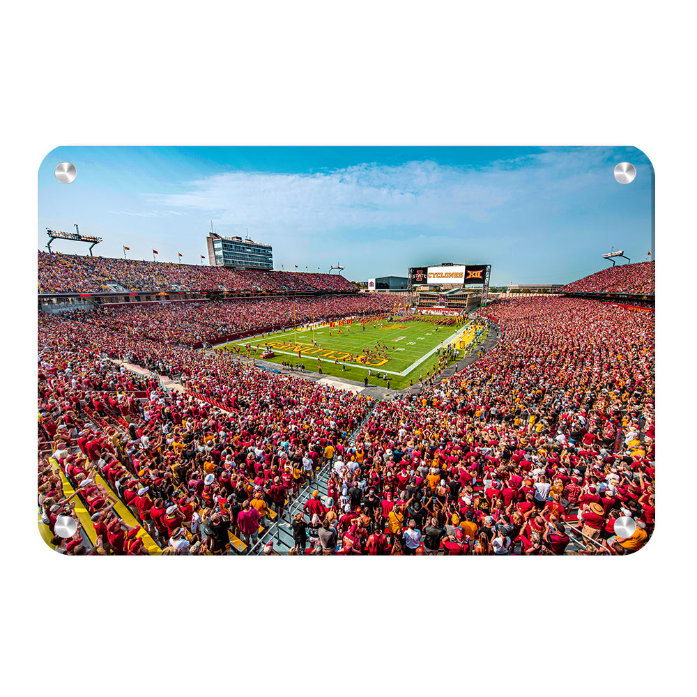 Iowa State Cyclones - Enter Cyclones - College Wall Art #Canvas