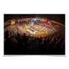 Iowa State Cyclones - Hilton Coliseum Fish Eye - College Wall Art #Poster