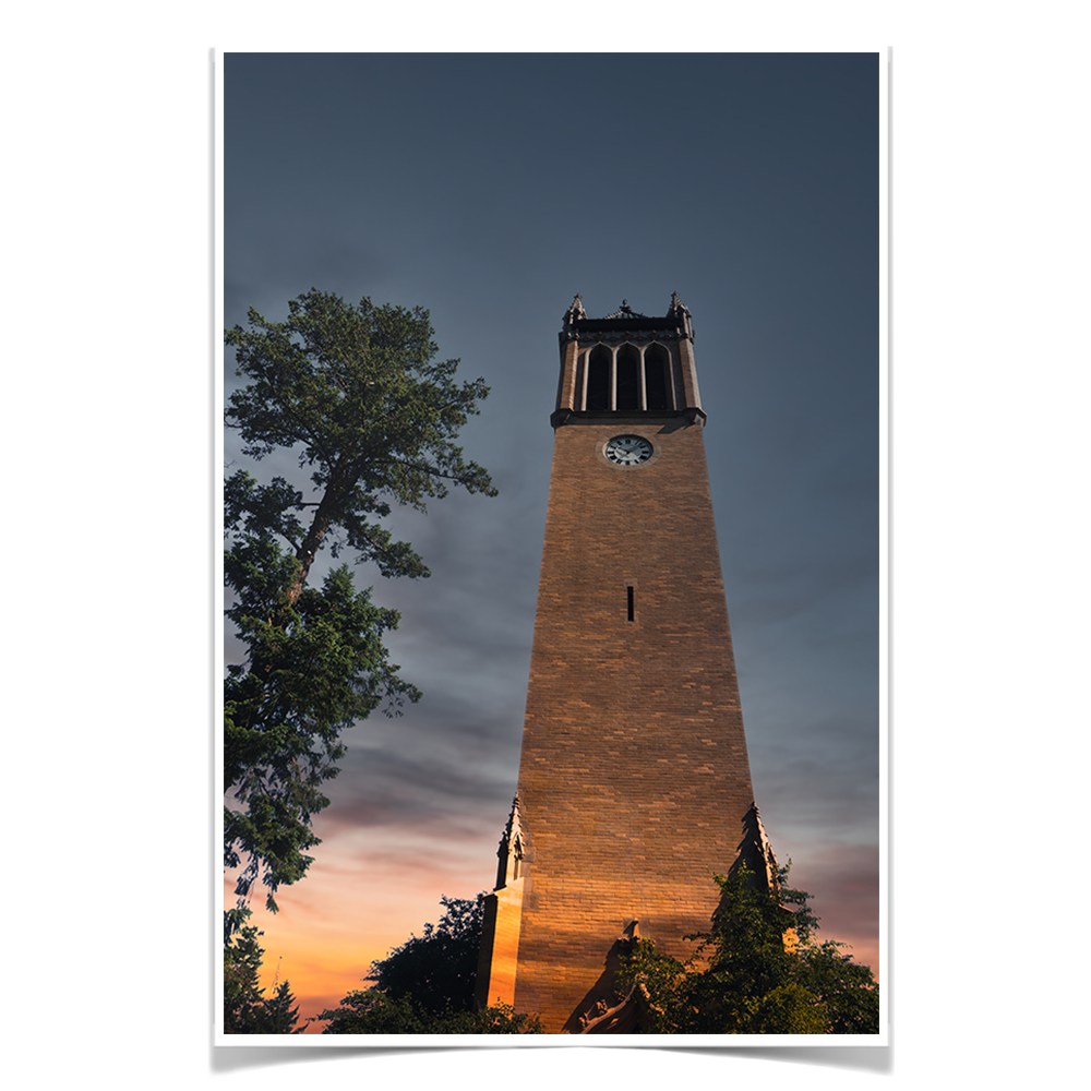 Iowa State Cyclones - Twilight Stanton Carillon Bell Tower - College Wall Art #Canvas