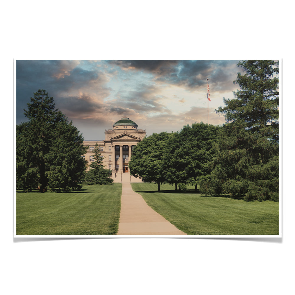 Iowa State Cyclones - Beardshear Hall - College Wall Art #Canvas