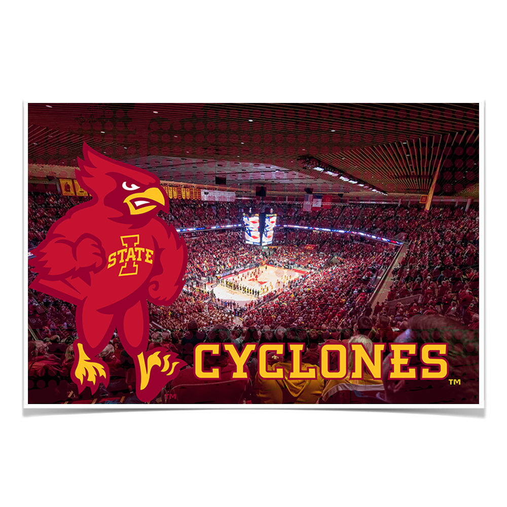 Iowa State Cyclones - Iowa State Cyclones Basketball - College Wall Art #Canvas