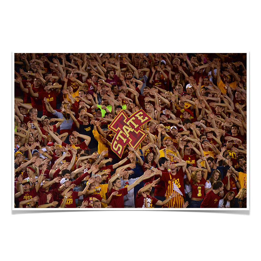 Iowa State Cyclones - Iowa State Passion - College Wall Art #Canvas