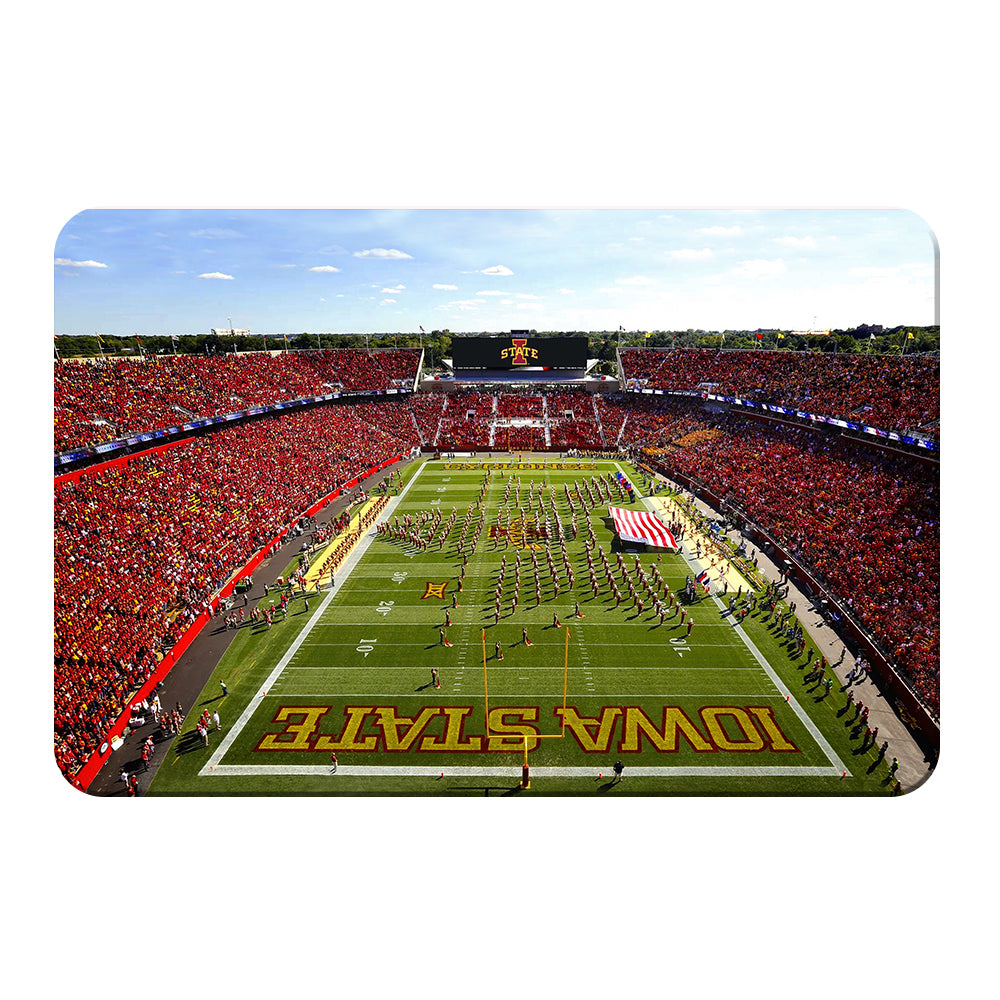 Iowa State Cyclones - Jack Trice Stadium End Zone - College Wall Art #Canvas