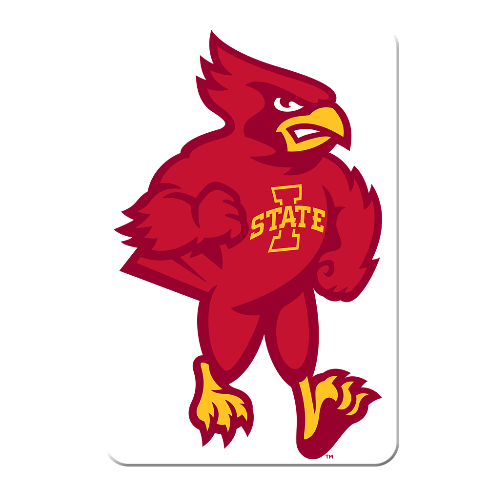 Iowa State Cyclones - Cy Logo - College Wall Art #Canvas