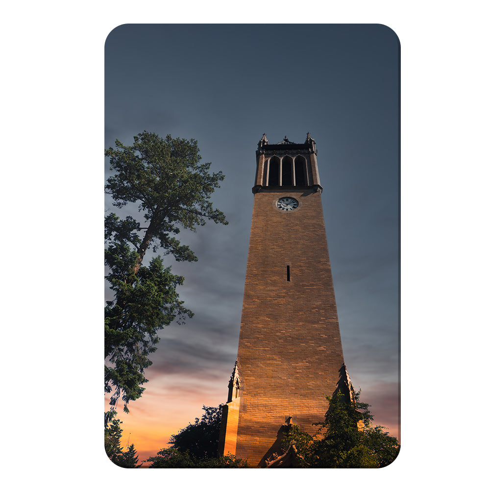 Iowa State Cyclones - Twilight Stanton Carillon Bell Tower - College Wall Art #Canvas