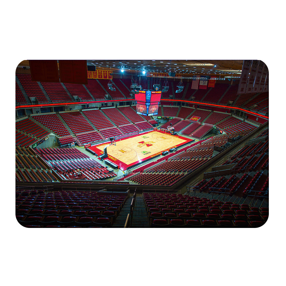 Iowa State Cyclones - Inside Hilton Collisium - College Wall Art #Canvas