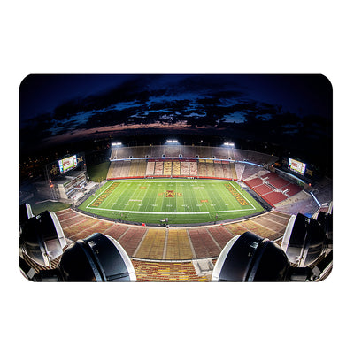 Iowa State Cyclones - Birds Eye View Jack Trice Stadium - College Wall Art #PVC