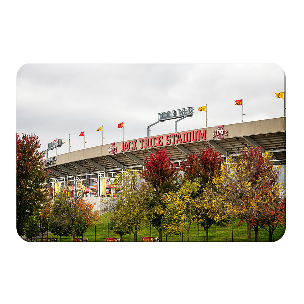 Iowa State Cyclones - Autumn Jack Trice - College Wall Art #Canvas