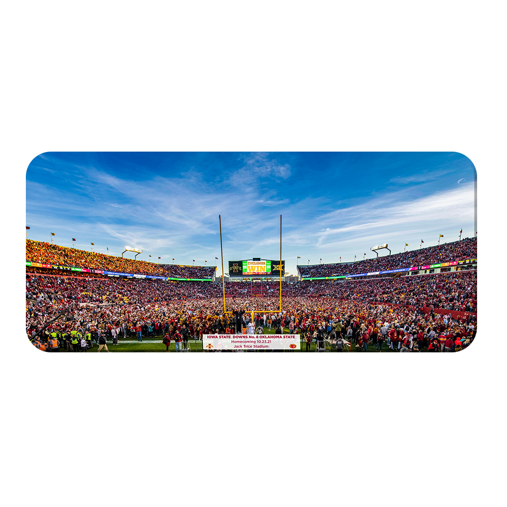 Iowa State Cyclones - Iowa State downs No 8 Oklahoma State PANORAMIC - College Wall Art #Canvas