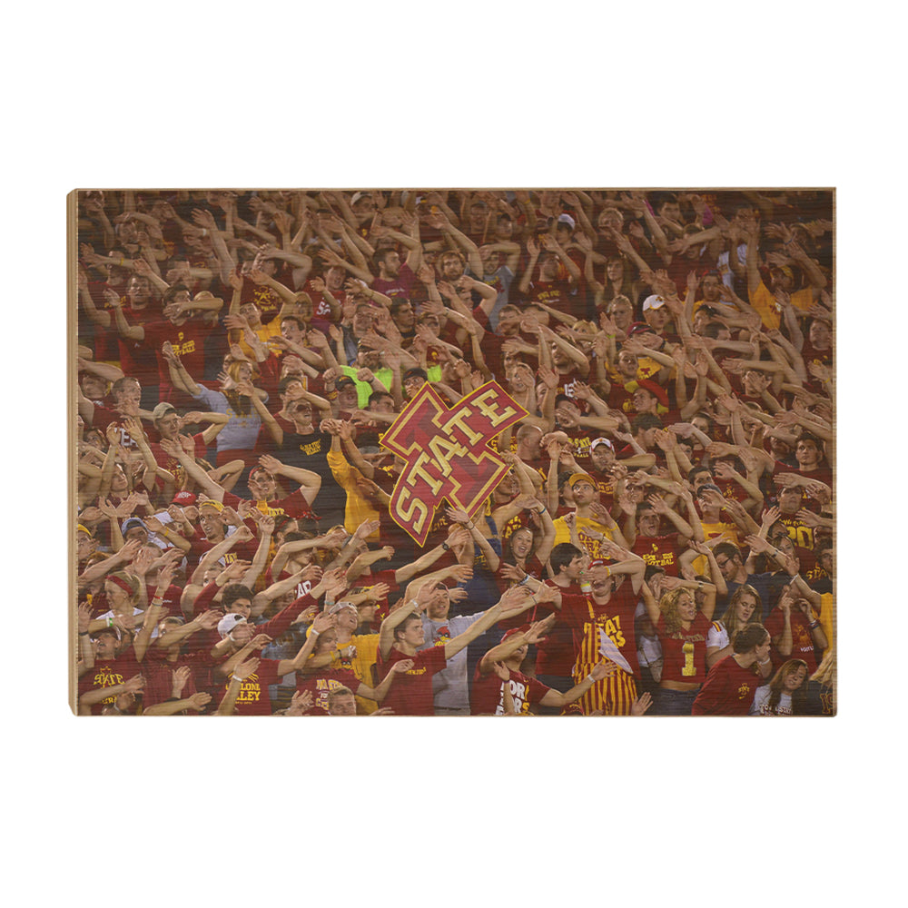 Iowa State Cyclones - Iowa State Passion - College Wall Art #Canvas