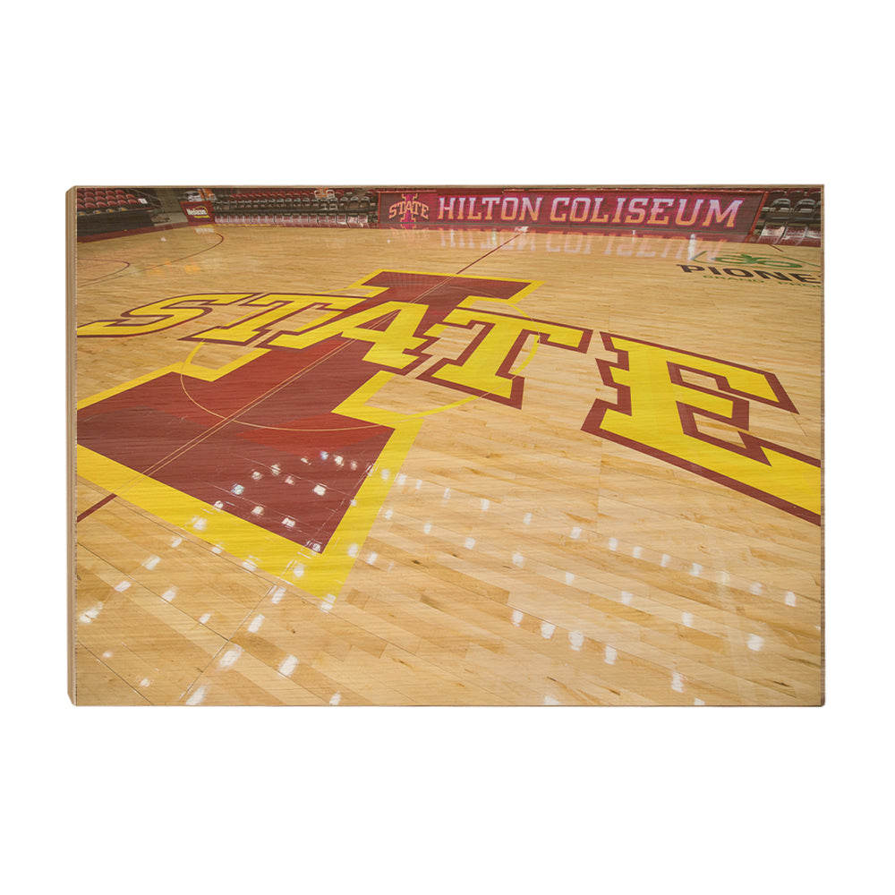 Iowa State Cyclones - Iowa State Mid Court - College Wall Art #Canvas