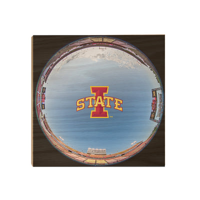 Iowa State Cyclones - Full View - College Wall Art #Wood