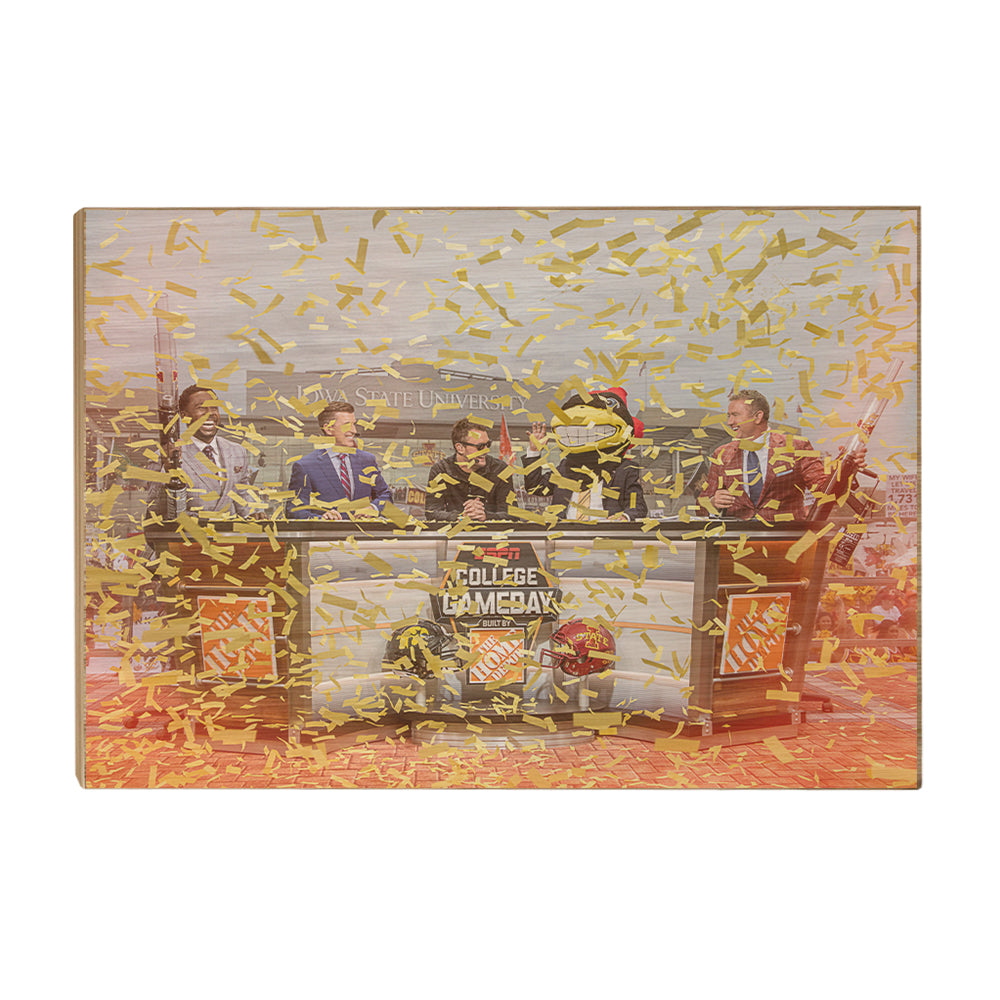 Iowa State Cyclones - Game Day Iowa State - College Wall Art #Canvas