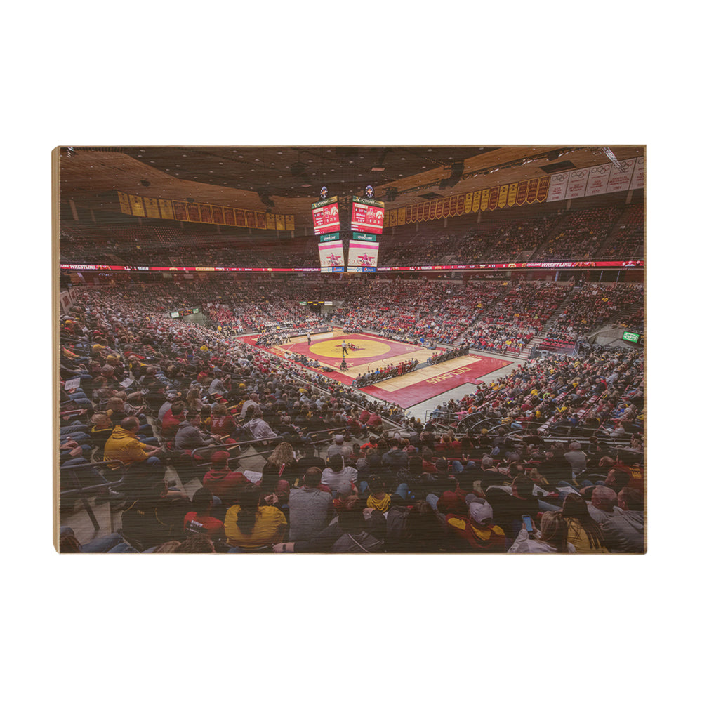 Iowa State Cyclones - Cyclone Wrestling - College Wall Art #Canvas
