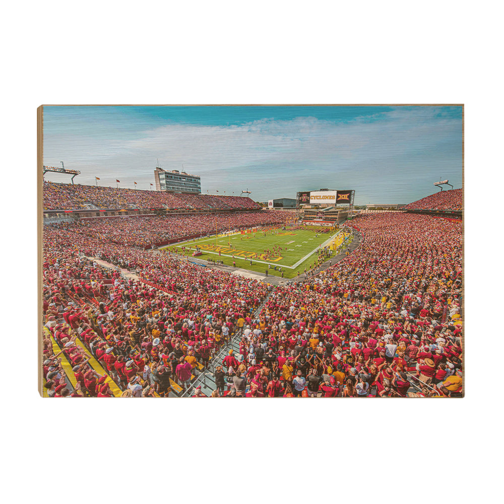 Iowa State Cyclones - Enter Cyclones - College Wall Art #Canvas
