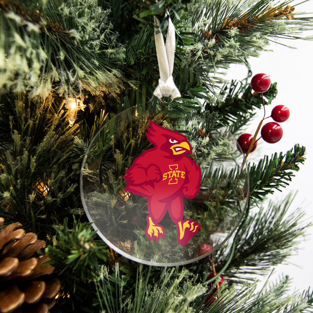 Iowa State Cyclones - Cy Logo Ornament & Bag Tag