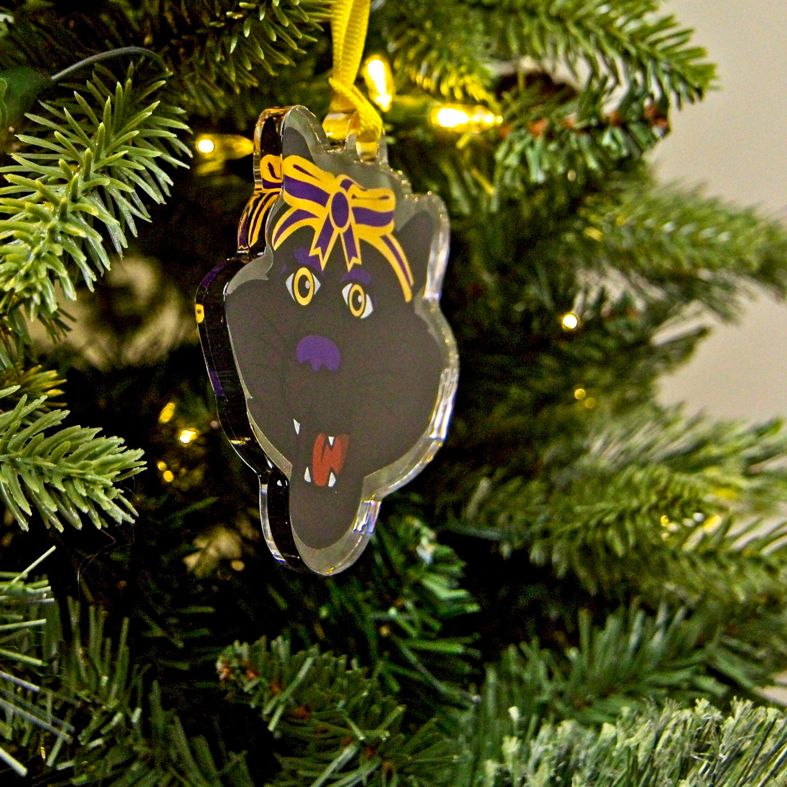 Northern Iowa Panthers - TC Panther Bag Tag & Ornament