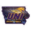Northern Iowa Panthers - UNI Basketball Single Layer Dimensional
