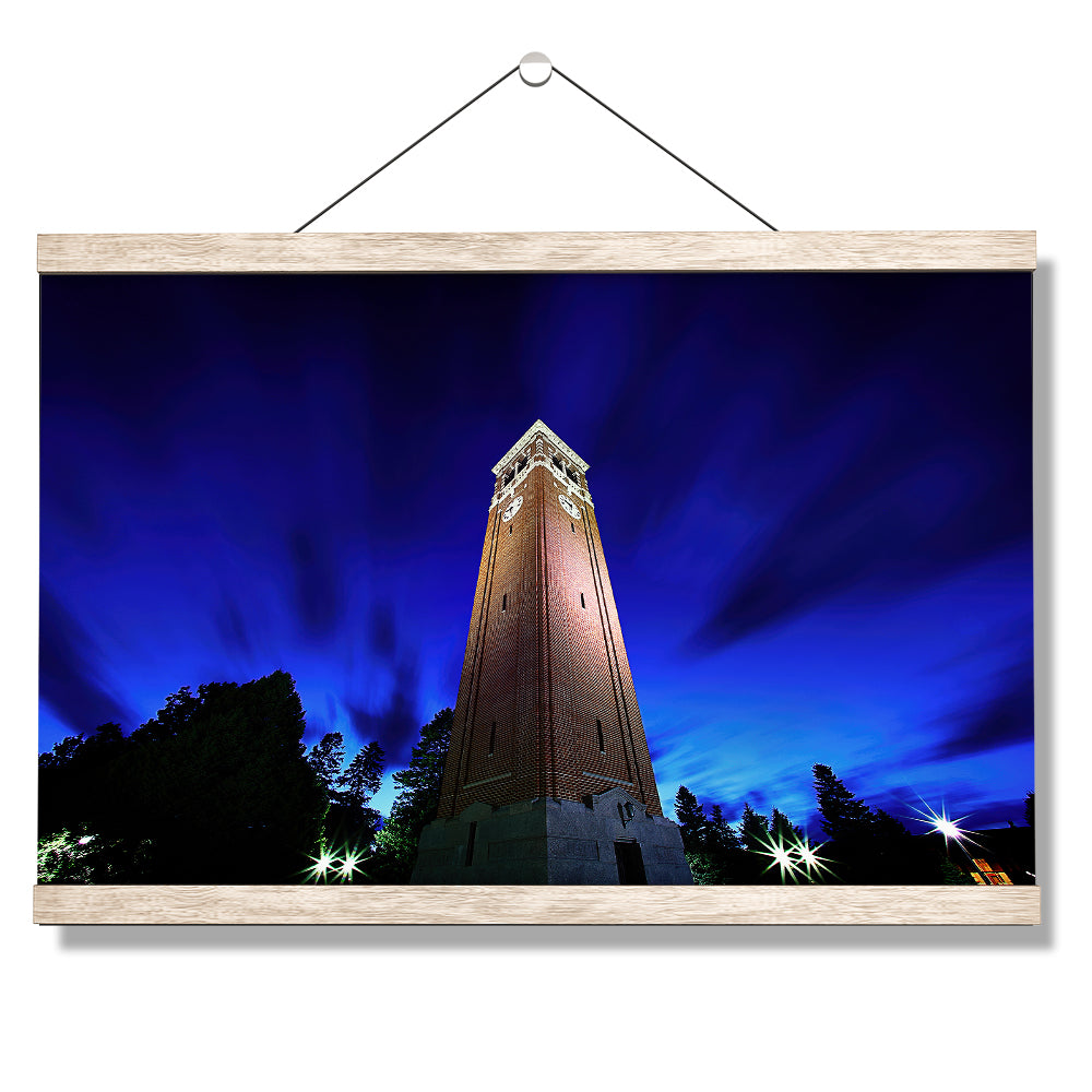 Northern Iowa Panthers - Campanile Sky - College Wall Art  #Canvas