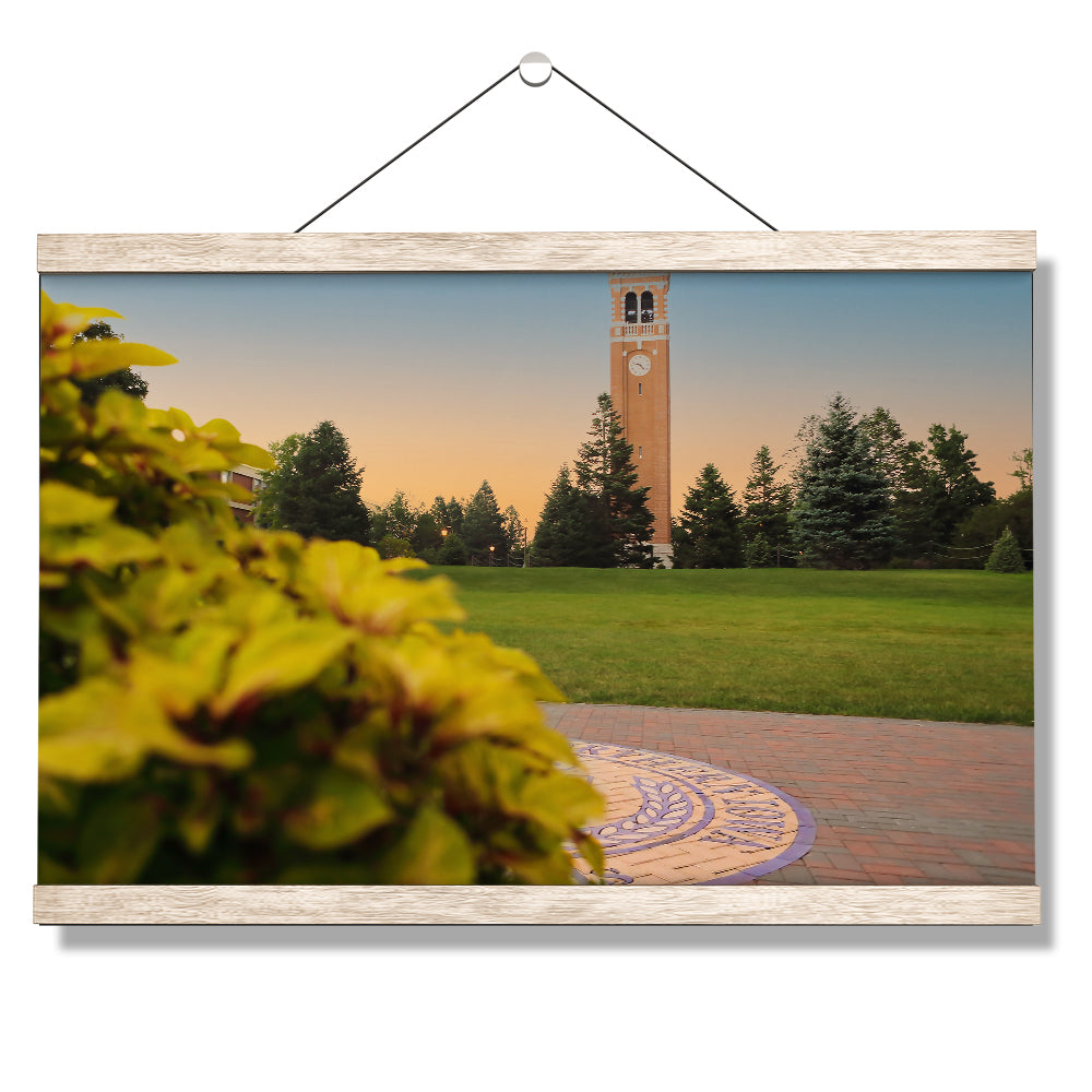 Northern Iowa Panthers - Campanile Sunrise - College Wall Art #Canvas