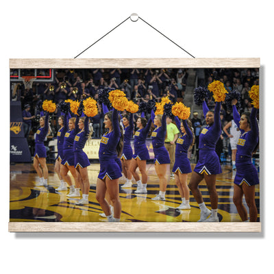 Northern Iowa Panthers - UNI Cheer - College Wall Art #Hanging Canvas