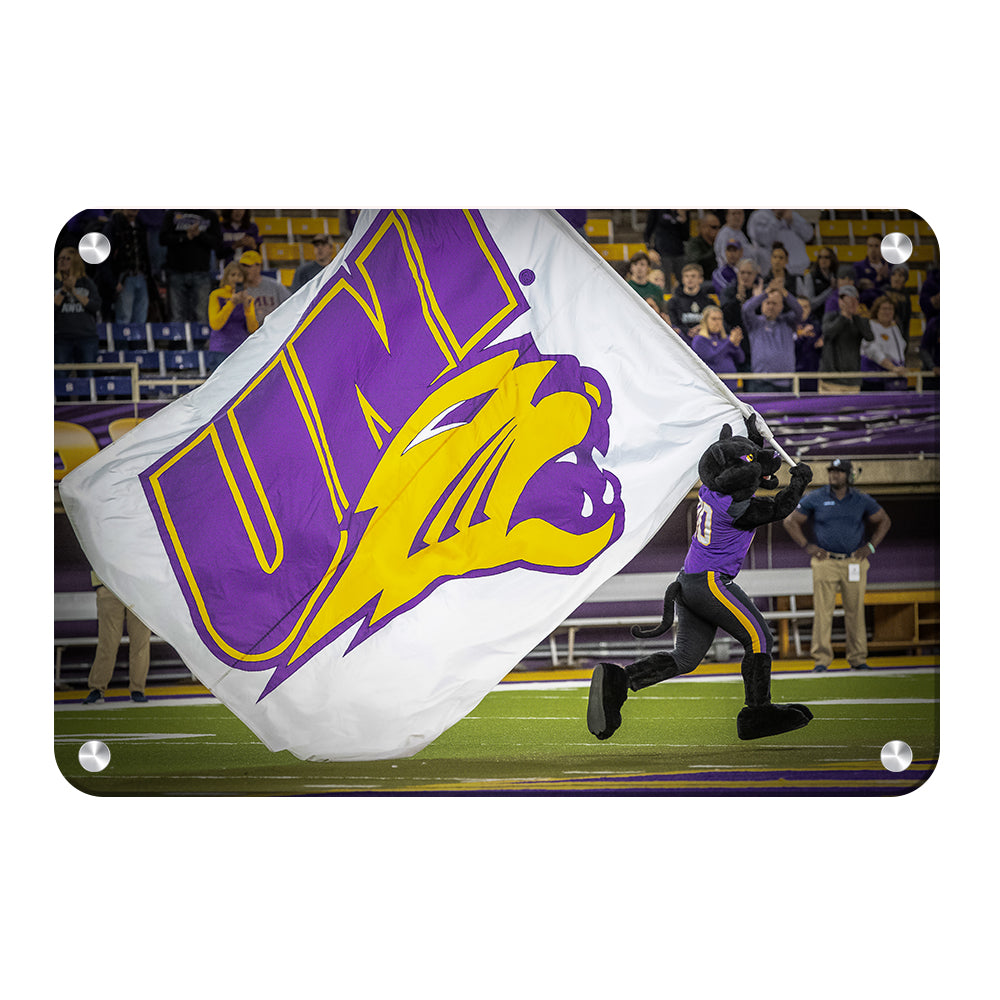 Northern Iowa Panthers - Panther Flag - College Wall Art #Canvas