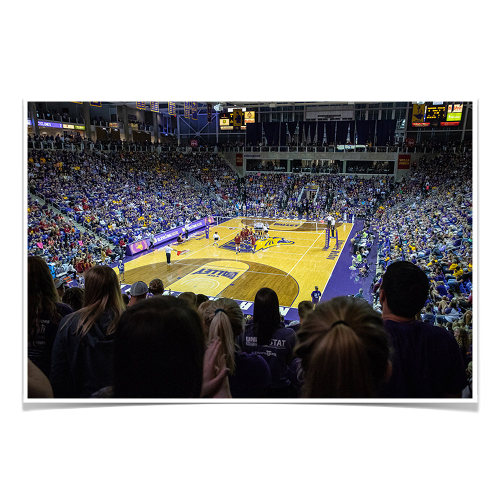 Northern Iowa Panthers - UNI Volleyball - Collage Wall Art #Canvas