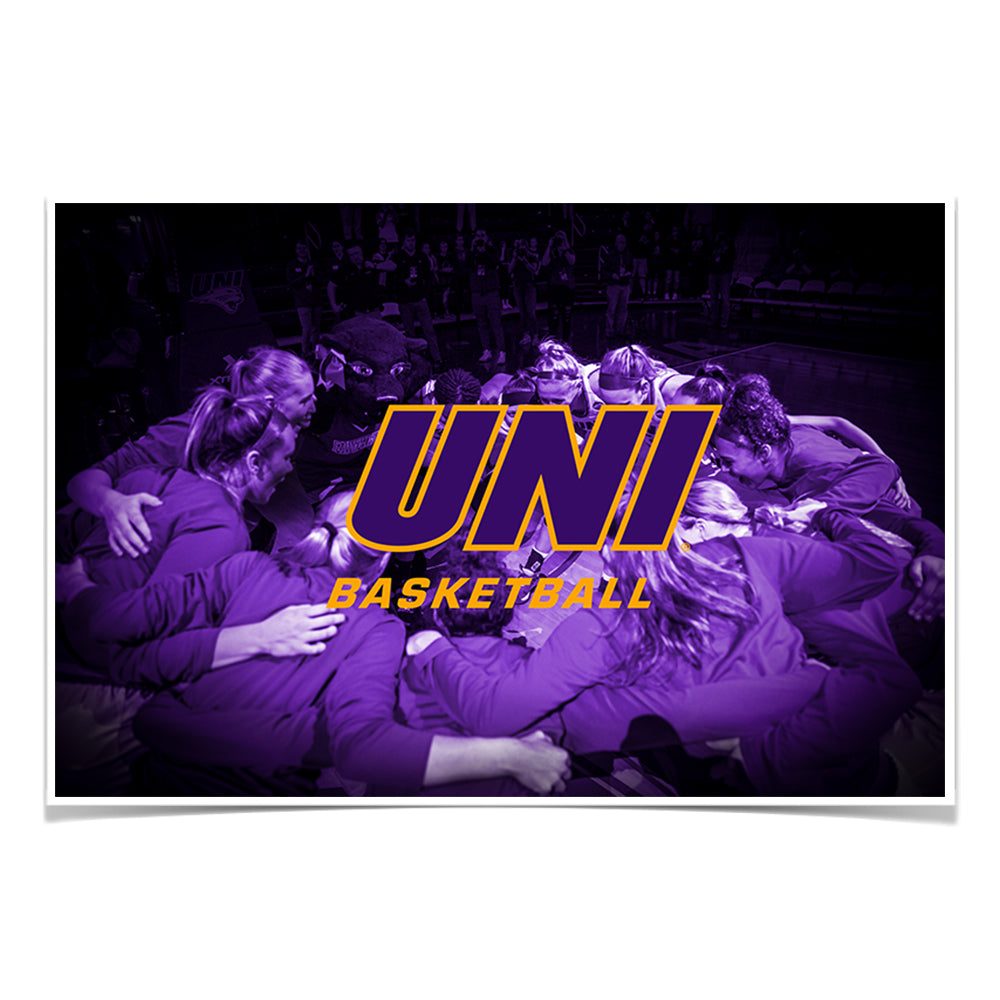 Northern Iowa Panthers - UNI Women's Basketball - College Wall Art #Canvas