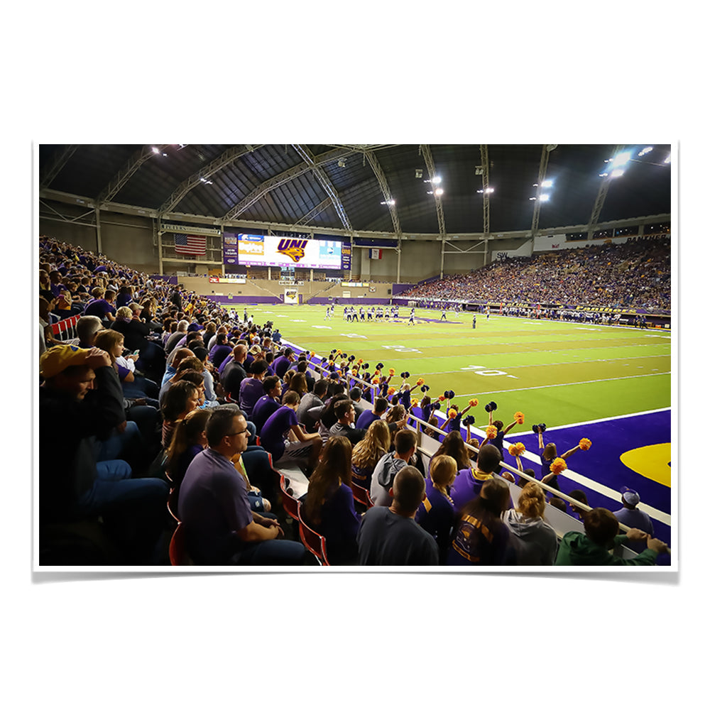 Northern Iowa Panthers - The Dome - College Wall Art #Canvas