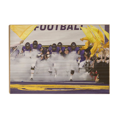 Northern Iowa Panthers - UNI Football - College Wall Art #Wood