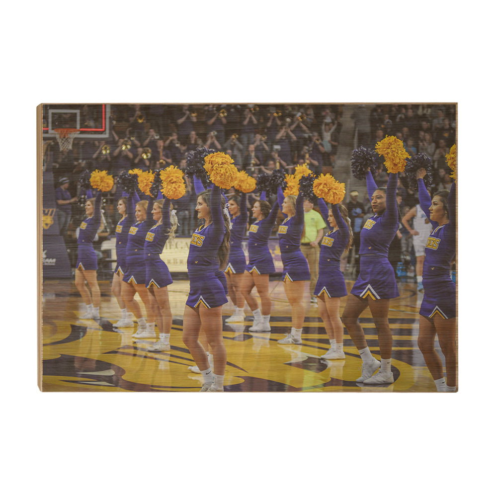 Northern Iowa Panthers - UNI Cheer - College Wall Art #Canvas
