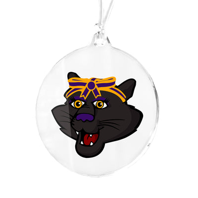 Northern Iowa Panthers - TK Panther Mascot Bag Tag & Ornament