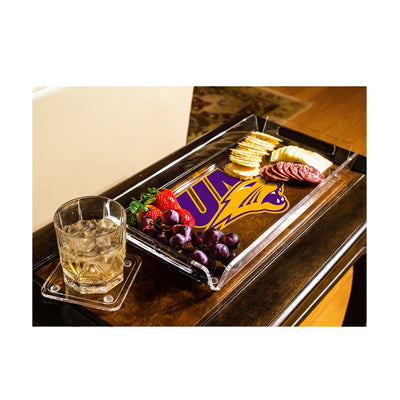 Northern Iowa Panthers - UNI Panthers Logo Decorative Serving Tray