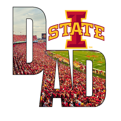 Iowa State Cyclones - Iowa State Dad Bag Tag