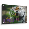 LSU Tigers - Mike the Tiger - College Wall Art #Acrylic