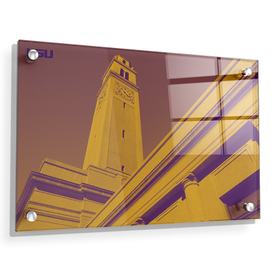 LSU Tigers - LSU Tower - College Wall Art #Acrylic