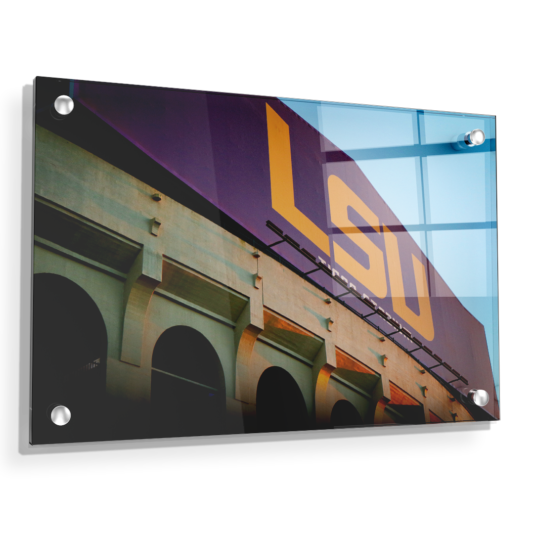 LSU Tigers - Tiger Stadium - College Wall Art #Canvas