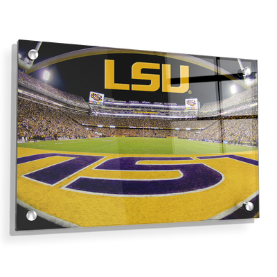 LSU Tigers - Death Valley - College Wall Art #Acrylic