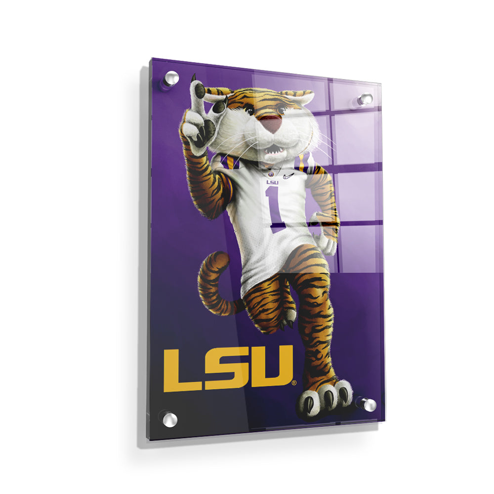 LSU Tigers - LSU Mike - College Wall Art #Canvas