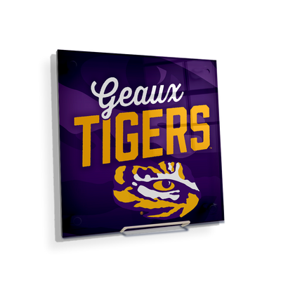 LSU Tigers - Geaux Tigers - College Wall Art #Acrylic  Mini