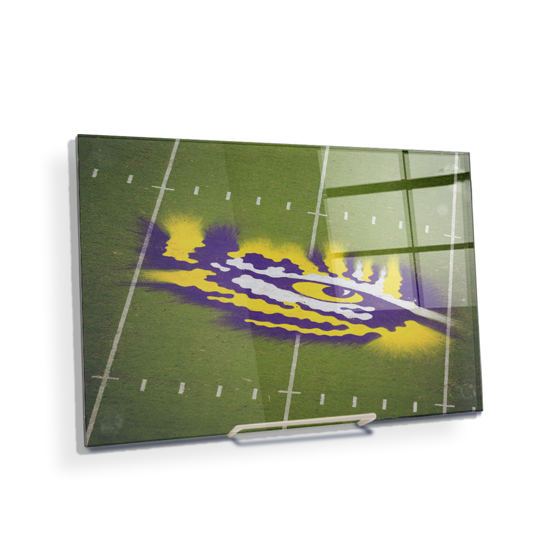 LSU Tigers - Eye of the Tiger 50 - College Wall Art #Canvas