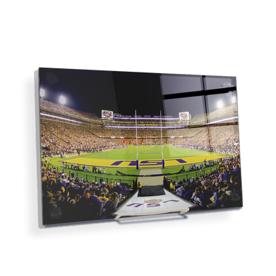 LSU TIGERS - LSU End Zone - College Wall Art #Acrylic Mini