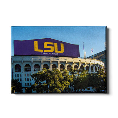 LSU Tigers - LSU Tiger Stadium - College Wall Art #Canvas