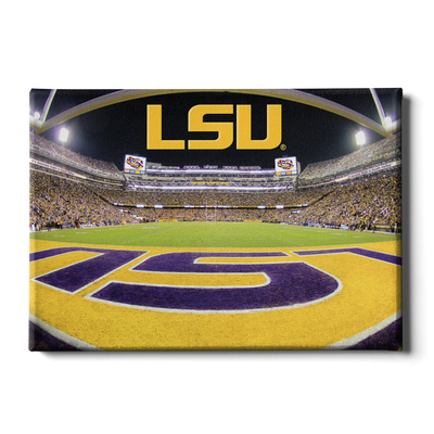 LSU Tigers - Death Valley - College Wall Art #Canvas