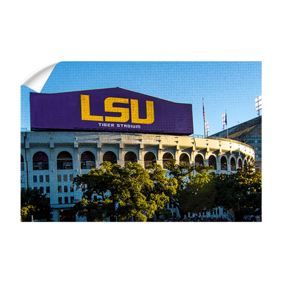 LSU Tigers - LSU Tiger Stadium - College Wall Art #Wall Decal