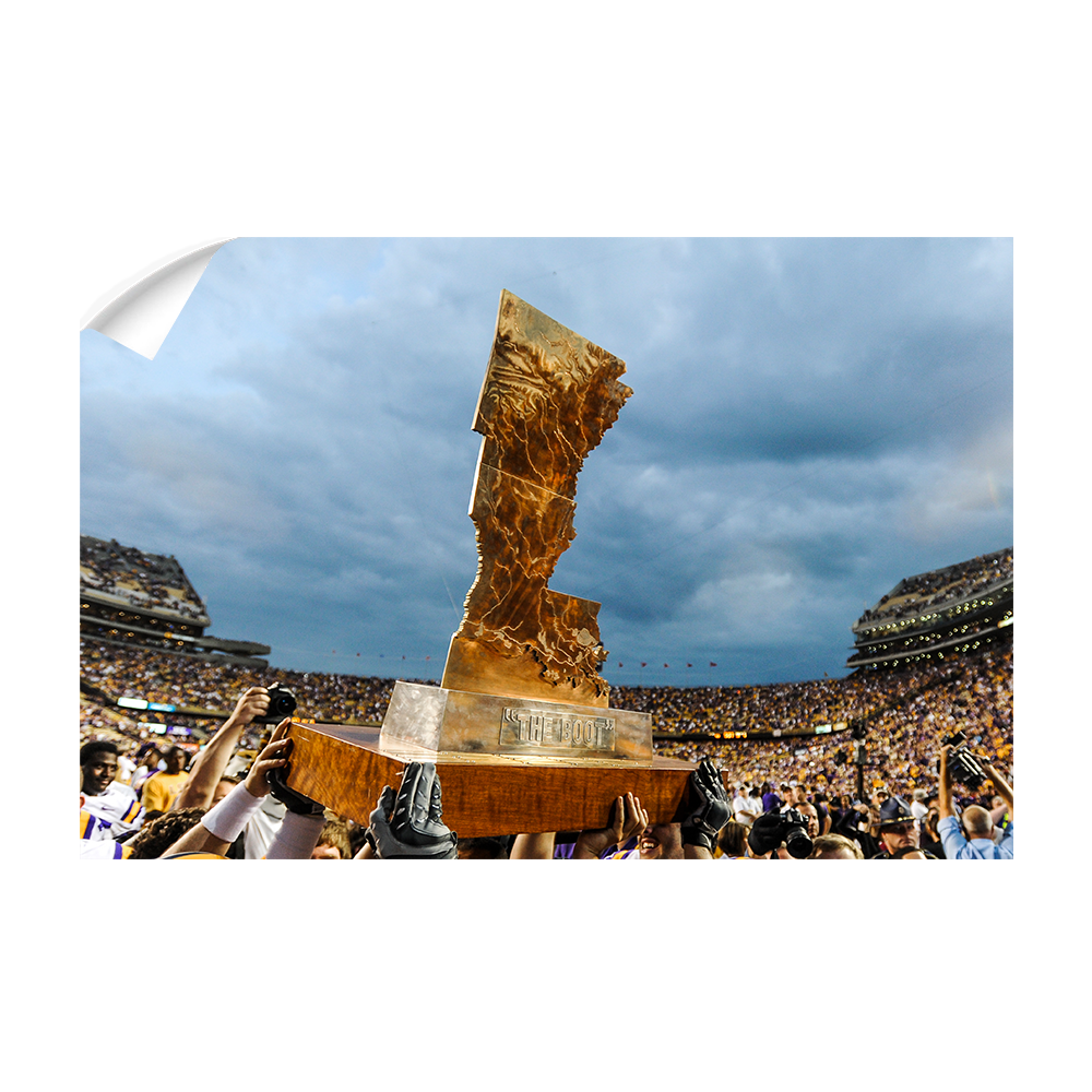 LSU Tigers - The Boot - College Wall Art #Canvas