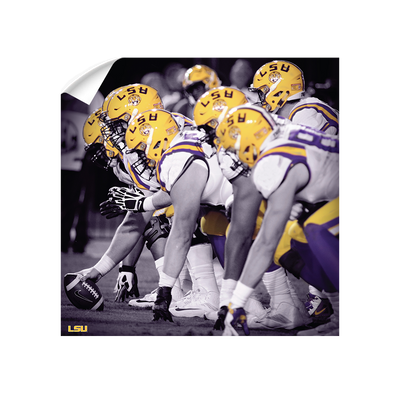 LSU Tigers - LSU Line - College Wall Art #Wall Decal