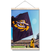 LSU Tigers - Tiger Flag - College Wall Art #Hanging Canvas