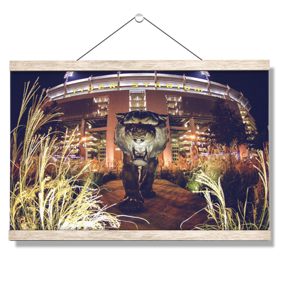 LSU Tigers - Tiger Night - College Wall Art #Hanging Canvas