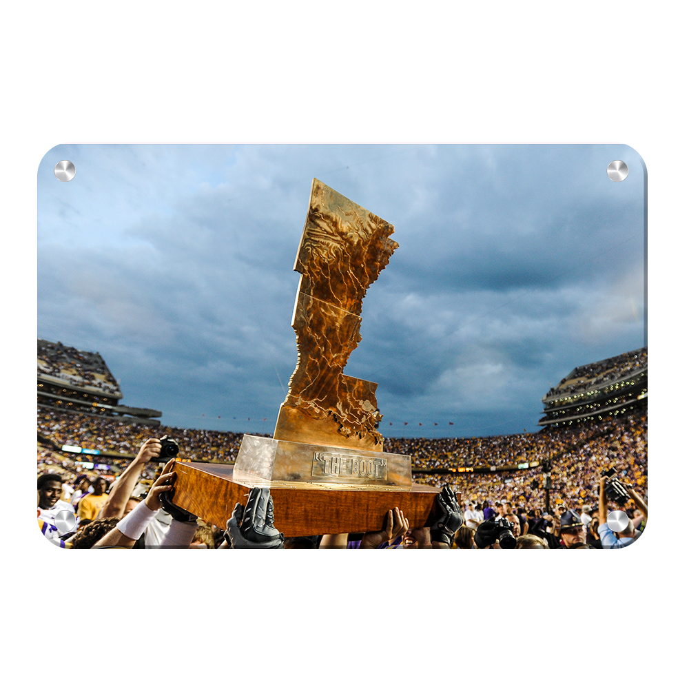LSU Tigers - The Boot - College Wall Art #Canvas
